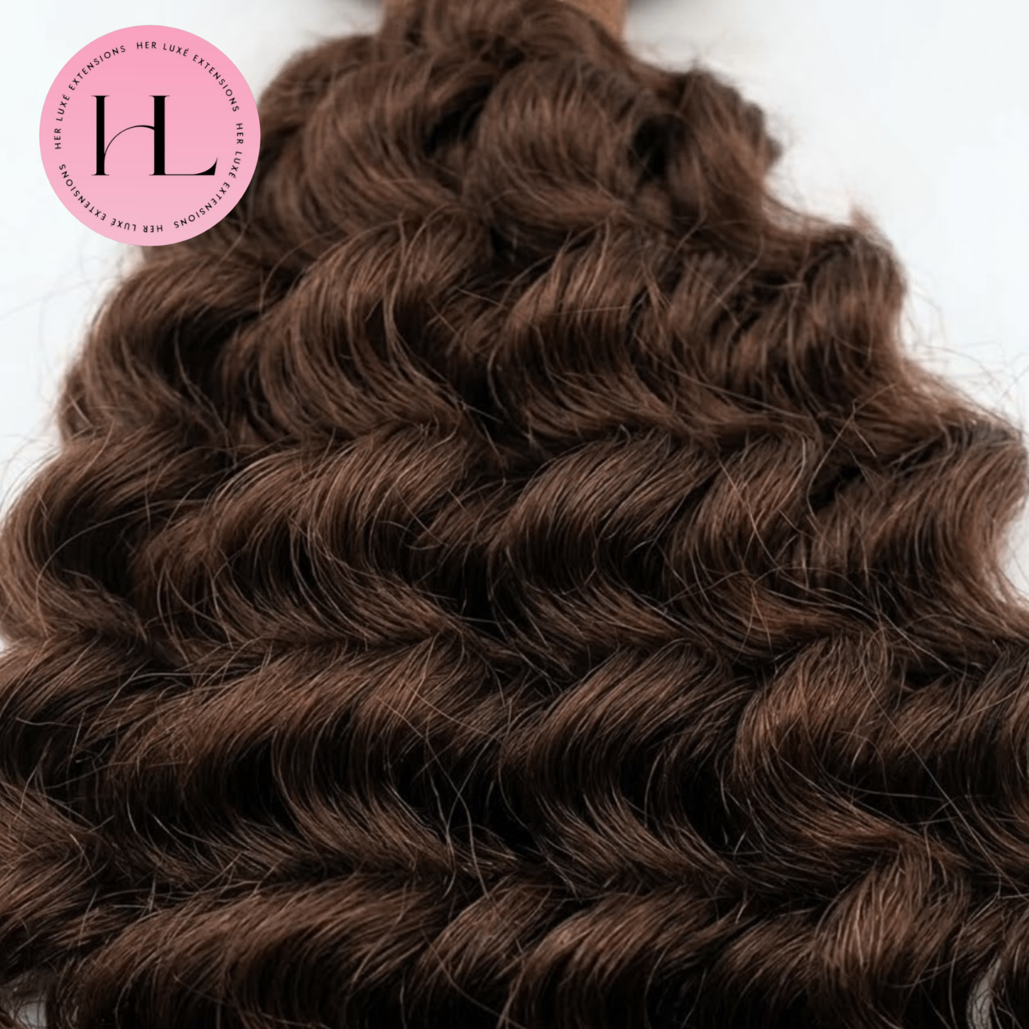 Raw Italian Curly Braiding Bulk Hair Color #4