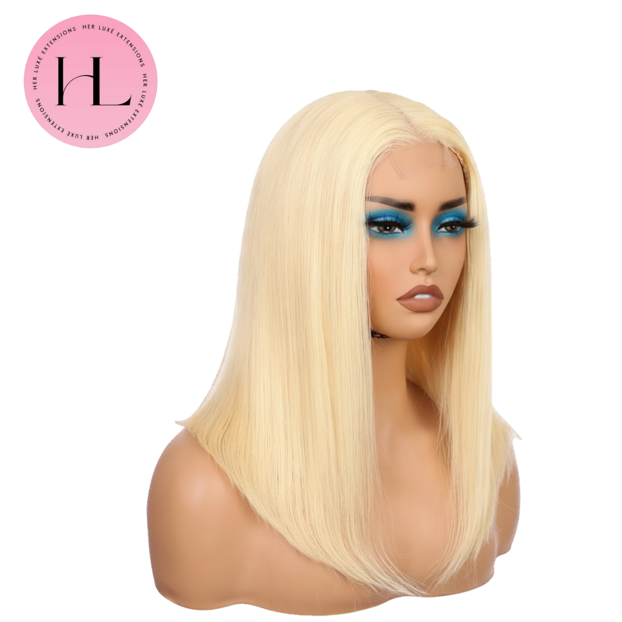 Raw Platinum Blonde Bob Straight (HD Lace) Wig
