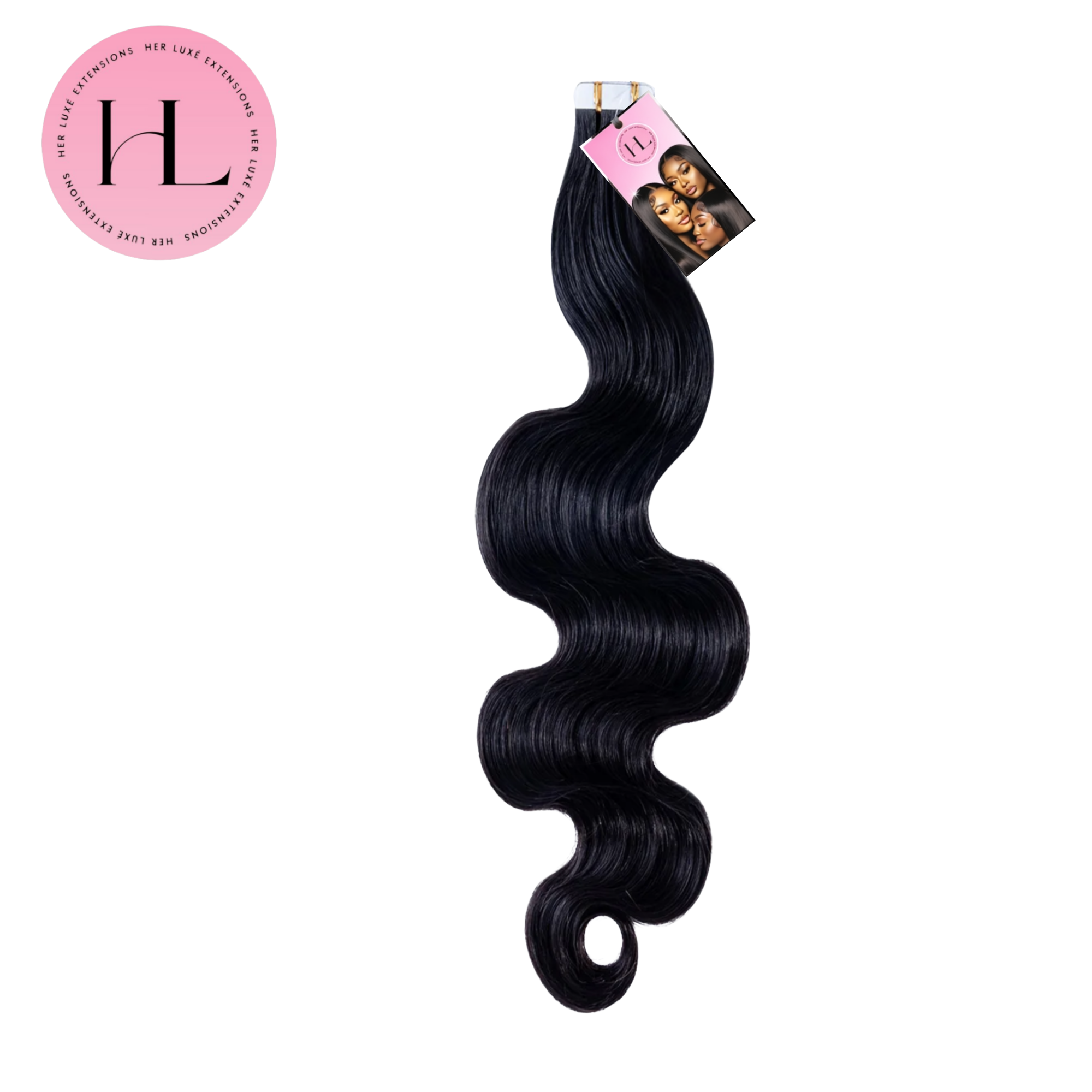 Raw Body Wave Tape-In Extensions