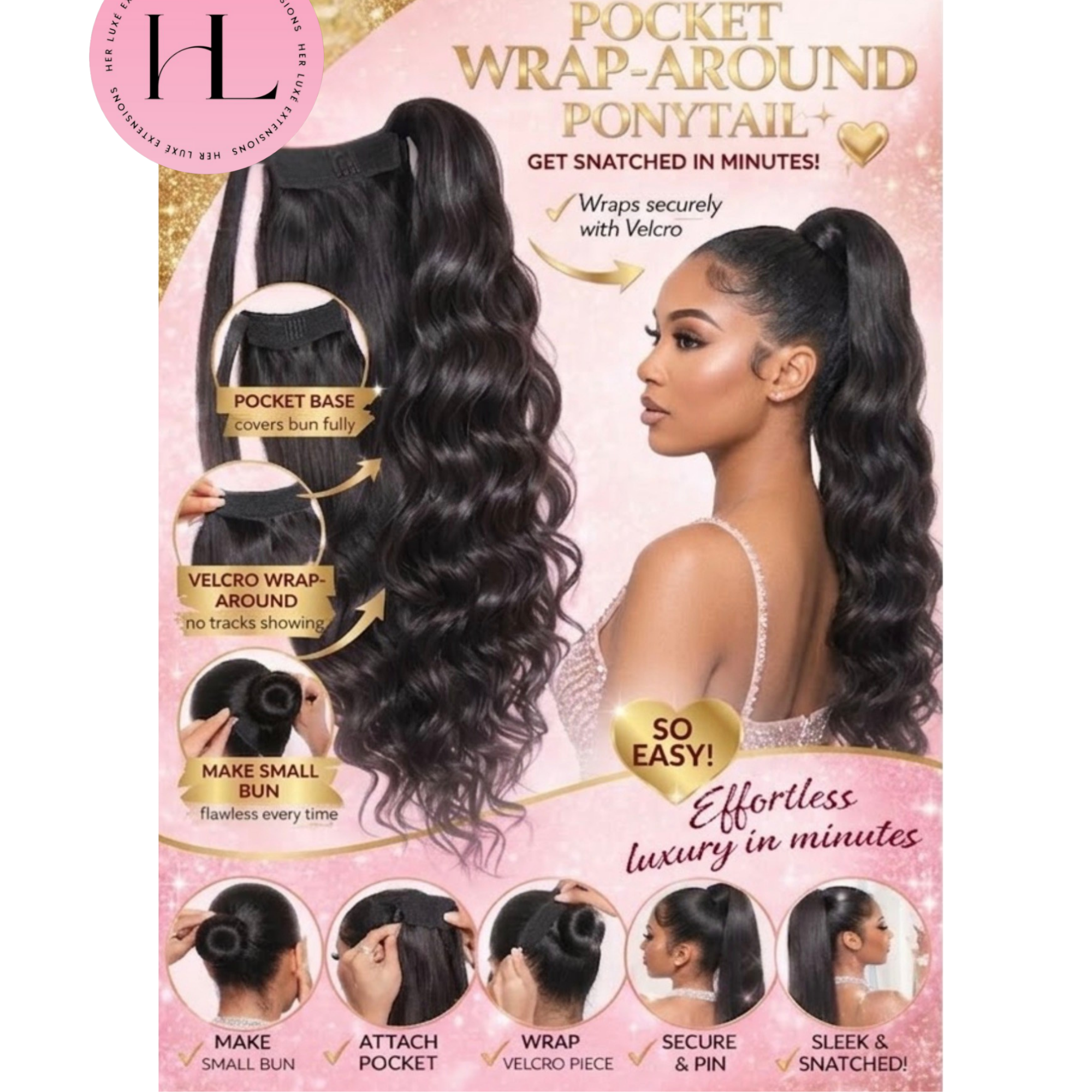 Body Wave Wrap-Around Ponytail