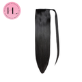 Straight Wrap-Around Ponytail